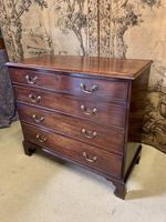 Georgian Mahogany Chest of Drawers Four Drawers with Swan Neck Handles (4 of 5) Georgian Mahogany Chest of Drawers Four Drawers with Swan Neck Handles (4 of 5)