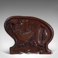 Antique Carved Book Stand, Oriental, Mahogany, Rack, Dragon Motif, 19th Century (11 of 12) Antique Carved Book Stand, Oriental, Mahogany, Rack, Dragon Motif, 19th Century (11 of 12)