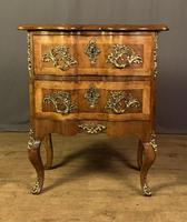 French Walnut Shaped Front Commode Chest (2 of 10) French Walnut Shaped Front Commode Chest (2 of 10)