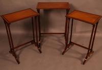 Regency Nest of Three Tables in Satinwood (2 of 8) Regency Nest of Three Tables in Satinwood (2 of 8)