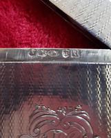 Victorian Sterling Silver Card Case (3 of 3) Victorian Sterling Silver Card Case (3 of 3)
