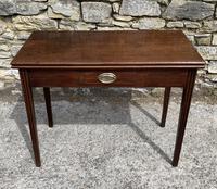 Antique Georgian Mahogany Fold Over Tea Table (3 of 27) Antique Georgian Mahogany Fold Over Tea Table (3 of 27)