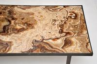 1950’s Vintage Marble & Brass Coffee Table (9 of 10) 1950’s Vintage Marble & Brass Coffee Table (9 of 10)