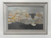 Abstract Painting William Littlejohn RSA Dated 1957