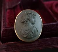 Antique Lava cameo brooch, 9ct gold (2 of 8) Antique Lava cameo brooch, 9ct gold (2 of 8)
