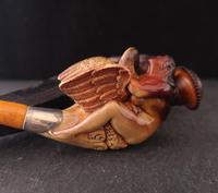 Rare antique meerschaum pipe, Leda and the Swan (13 of 14) Rare antique meerschaum pipe, Leda and the Swan (13 of 14)