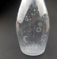 An Unusual Sun, Moon & Stars Engraved Georgian Decanter Late 18th/early 19thc (4 of 9) An Unusual Sun, Moon & Stars Engraved Georgian Decanter Late 18th/early 19thc (4 of 9)