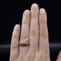 Antique REGARD and Pearl Acrostic Multi Gemstone 9ct Gold Ring Band (4 of 10) Antique REGARD and Pearl Acrostic Multi Gemstone 9ct Gold Ring Band (4 of 10)