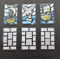 Florence Camm, Watercolour Stained Glass Window Design, Story of Undine c.1930 (5 of 5) Florence Camm, Watercolour Stained Glass Window Design, Story of Undine c.1930 (5 of 5)