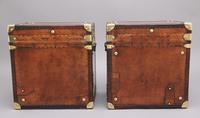 Pair of 20th Century Leather Bound ex Army Trunks in Excellent Condition (5 of 11) Pair of 20th Century Leather Bound ex Army Trunks in Excellent Condition (5 of 11)