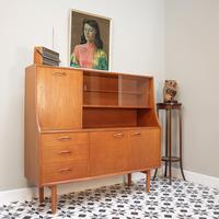 Jentique Teak Sideboard Highboard Drinks Cabinet in Teak