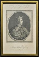 Rare Set of 12 Original 18th Century Engraving's of Kings & Queens of England (6 of 18) Rare Set of 12 Original 18th Century Engraving's of Kings & Queens of England (6 of 18)