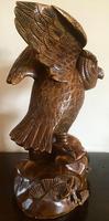 Large Hand Carved Wooden Owl (4 of 8) Large Hand Carved Wooden Owl (4 of 8)