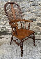 Pair of Antique Broad Arm Windsor Chairs (9 of 28) Pair of Antique Broad Arm Windsor Chairs (9 of 28)