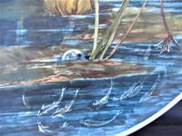Hand painted Aesthetic Period Copeland pottery footed plate signed & dated 1878 (3 of 9) Hand painted Aesthetic Period Copeland pottery footed plate signed & dated 1878 (3 of 9)