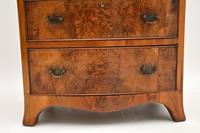 Antique Burr Walnut Bow Front Chest of Drawers (6 of 9) Antique Burr Walnut Bow Front Chest of Drawers (6 of 9)