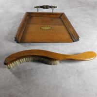 Edwardian Oak Crumb Tray & Brush (2 of 6) Edwardian Oak Crumb Tray & Brush (2 of 6)