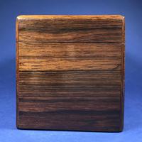 Victorian Single Lidded Rosewood Tea Caddy (13 of 13) Victorian Single Lidded Rosewood Tea Caddy (13 of 13)