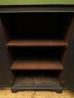 Antique Black Painted Storage Cabinet, Gothic Shabby Chic, Spillman & CO, London (8 of 17) Antique Black Painted Storage Cabinet, Gothic Shabby Chic, Spillman & CO, London (8 of 17)