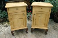 Beautiful & Unusual Old Pine Bedside Cabinets / Cupboards - We Deliver! (2 of 10) Beautiful & Unusual Old Pine Bedside Cabinets / Cupboards - We Deliver! (2 of 10)