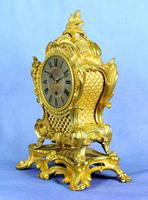 Fine English Ormolu Fusee Mantle Clock - Webster of London (3 of 9) Fine English Ormolu Fusee Mantle Clock - Webster of London (3 of 9)