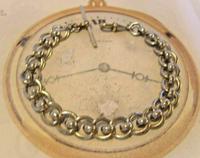 Antique Pocket Watch Chain 1920s Large Silver Nickel Fancy Link Albert With T Bar (4 of 10) Antique Pocket Watch Chain 1920s Large Silver Nickel Fancy Link Albert With T Bar (4 of 10)