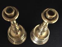 Pair of Victorian Bell Shape Brass Candlesticks (6 of 7) Pair of Victorian Bell Shape Brass Candlesticks (6 of 7)
