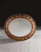 Large 19th Century Swedish Oval Carved Oak Mirror by A Lundmark (9 of 9) Large 19th Century Swedish Oval Carved Oak Mirror by A Lundmark (9 of 9)