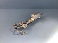 Georgian Old Sheffield Plate Candle Snuffers & Tray (3 of 7) Georgian Old Sheffield Plate Candle Snuffers & Tray (3 of 7)