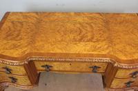 Antique Serpentine Shaped Burr Walnut Side Table (10 of 13) Antique Serpentine Shaped Burr Walnut Side Table (10 of 13)