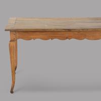 Mid 19th Century French Fruitwood Farmhouse Table (3 of 4) Mid 19th Century French Fruitwood Farmhouse Table (3 of 4)