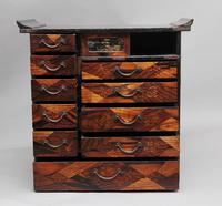19th Century Japanese parquetry and lacquered cabinet (5 of 11) 19th Century Japanese parquetry and lacquered cabinet (5 of 11)