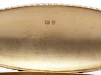 Oval Silver Trinket or Jewellery Box with a Hinged Lid and Gadroon Border (6 of 6) Oval Silver Trinket or Jewellery Box with a Hinged Lid and Gadroon Border (6 of 6)