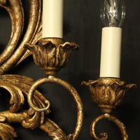 Florentine Silver Giltwood Antique Wall Lights (4 of 10) Florentine Silver Giltwood Antique Wall Lights (4 of 10)