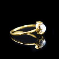 Vintage Moonstone Round Buttercup 18ct 18k Yellow Gold Ring (7 of 9) Vintage Moonstone Round Buttercup 18ct 18k Yellow Gold Ring (7 of 9)