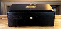 George V John Peck Black Morocco Leather Despatch Box (12 of 12) George V John Peck Black Morocco Leather Despatch Box (12 of 12)