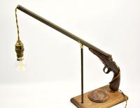 19th Century Long Hexagon Barreled Pistol Converted to a Lamp (6 of 18) 19th Century Long Hexagon Barreled Pistol Converted to a Lamp (6 of 18)