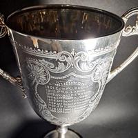 Victorian Silver Twin Handled Trophy (2 of 6) Victorian Silver Twin Handled Trophy (2 of 6)