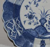 A Rare and Attractive c1775 Worcester Dessert Dish in the 'Flaming Rock' Pattern (8 of 11) A Rare and Attractive c1775 Worcester Dessert Dish in the 'Flaming Rock' Pattern (8 of 11)