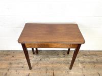 Antique Mahogany Fold Over Table (3 of 10) Antique Mahogany Fold Over Table (3 of 10)