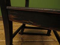 Small Antique Wooden Black Painted Chair, Gothic Shabby Chic (8 of 13) Small Antique Wooden Black Painted Chair, Gothic Shabby Chic (8 of 13)