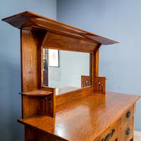 Arts & Crafts Mirror Backed Sideboard (3 of 14) Arts & Crafts Mirror Backed Sideboard (3 of 14)