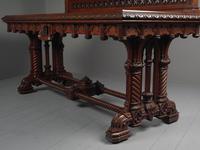 Carved Oak Serving Table Attributed to Pugin (11 of 17) Carved Oak Serving Table Attributed to Pugin (11 of 17)