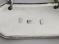 Rare George III Irish Silver Wine Label 'tenerif', by John Teare, Dublin, C1800 (8 of 8) Rare George III Irish Silver Wine Label 'tenerif', by John Teare, Dublin, C1800 (8 of 8)