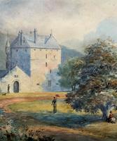 Fine 19th Century Regency Gilt Show-Framed Castle Landscape Watercolour Painting (9 of 14) Fine 19th Century Regency Gilt Show-Framed Castle Landscape Watercolour Painting (9 of 14)