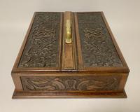 Large Antique Victorian Carved Oak Housekeepers Cutlery Box (3 of 14) Large Antique Victorian Carved Oak Housekeepers Cutlery Box (3 of 14)