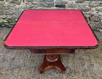 Regency Rosewood Card Table (9 of 24) Regency Rosewood Card Table (9 of 24)