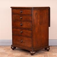 19th Century Small Mahogany Chest of Drawers with Extending Top (12 of 24) 19th Century Small Mahogany Chest of Drawers with Extending Top (12 of 24)