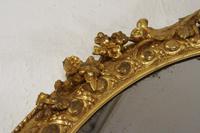 Victorian Gilt Large Oval Mirror (7 of 9) Victorian Gilt Large Oval Mirror (7 of 9)