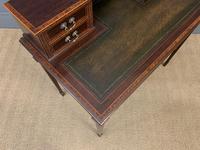 Inlaid Mahogany & Amboyna Writing Desk (13 of 19) Inlaid Mahogany & Amboyna Writing Desk (13 of 19)